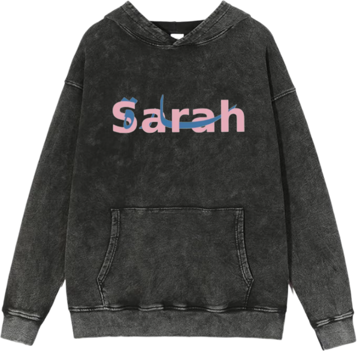 names One Size hoodie Washed Sarah 52