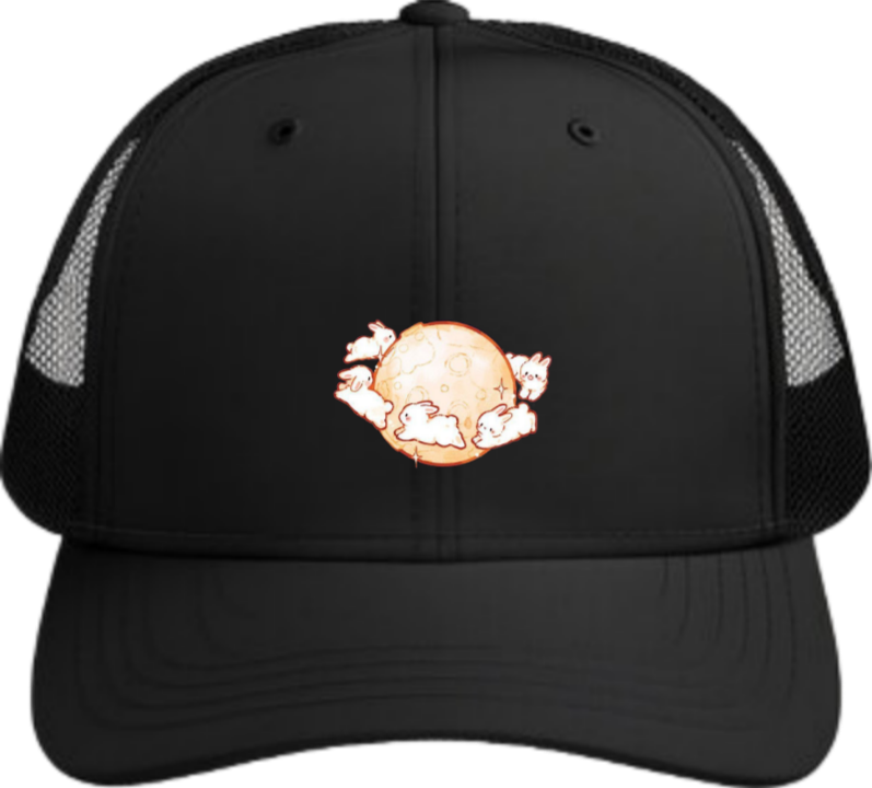 bunny Baseball cap Black 52