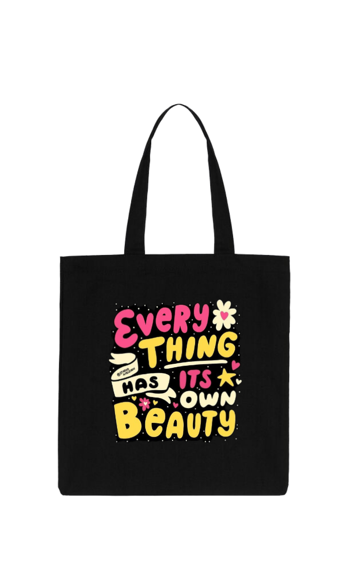 Every THING HAS K OWN BEAUTY tote bag Black 53