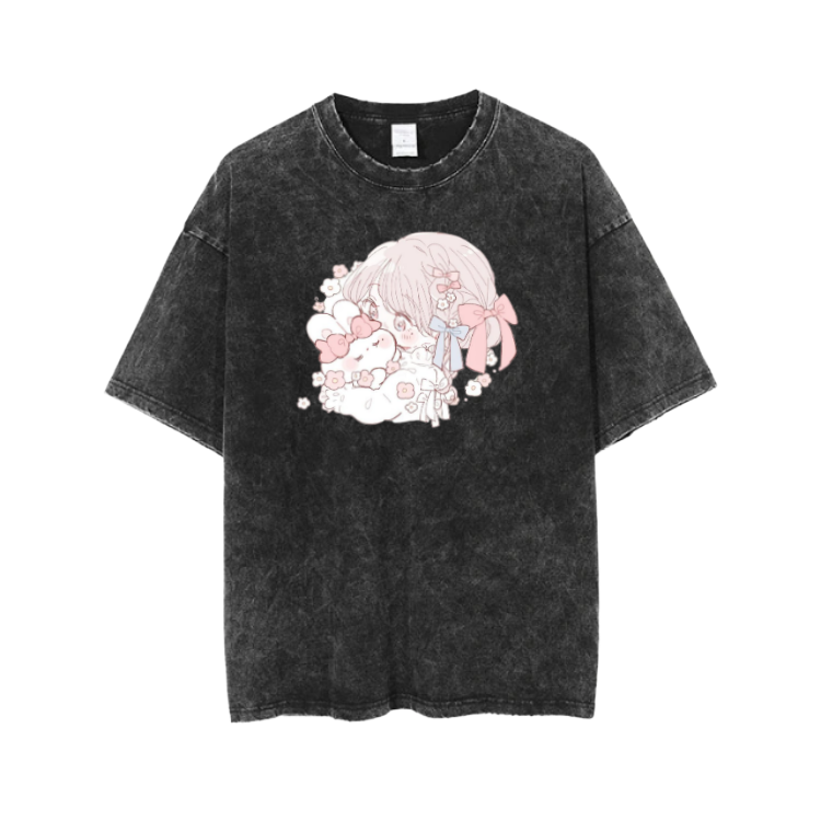 bunny One Size t- shirt Washed 53
