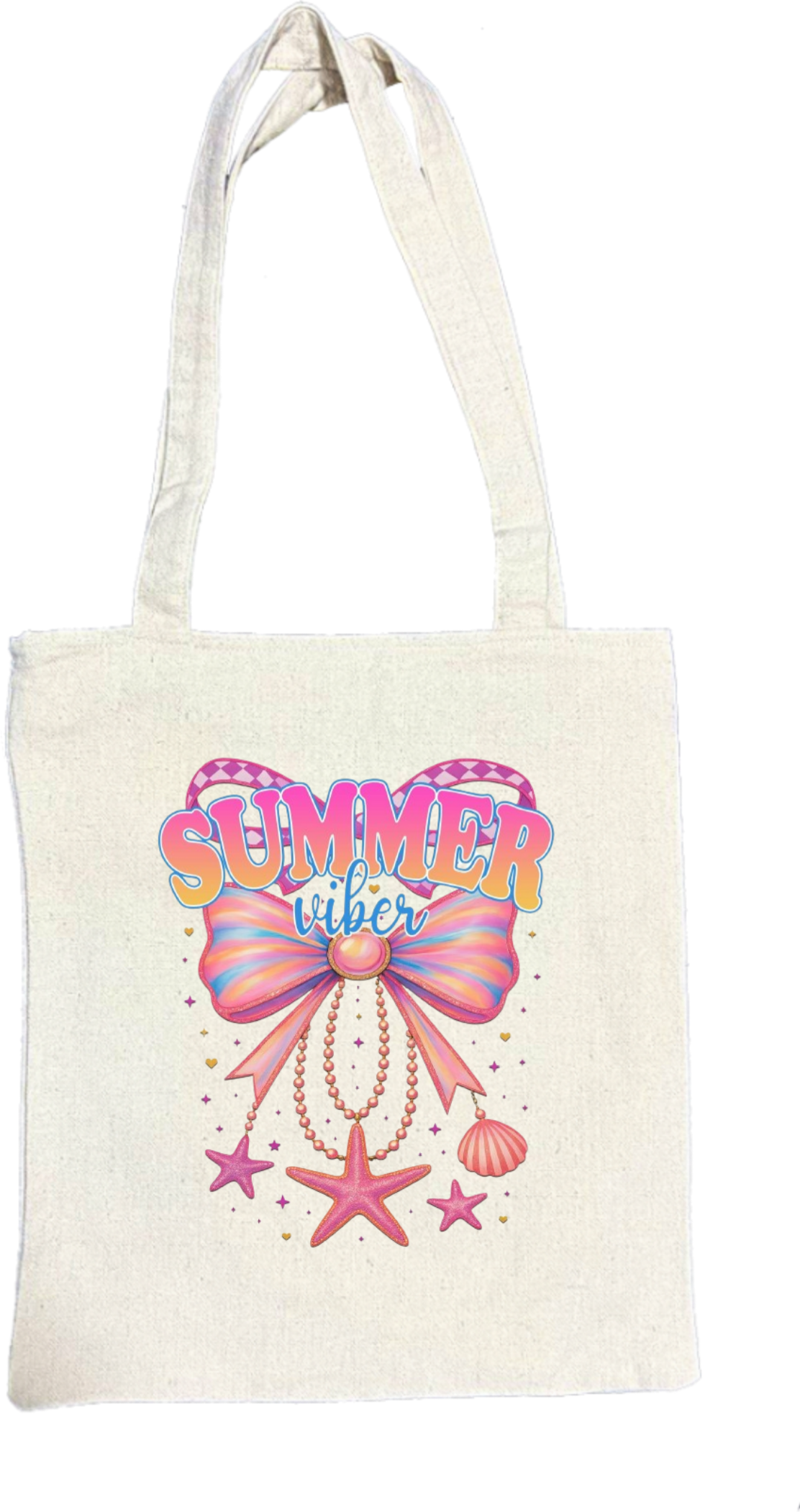 Summer Vibes tote bag Beige 53