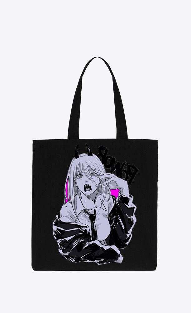 Chainsaw Man tote bag Black 53