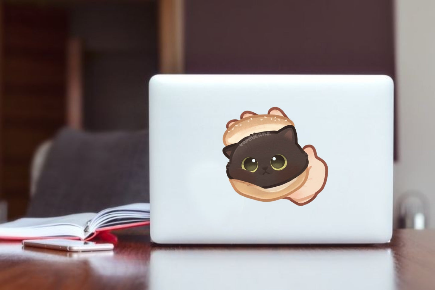 cat Laptop Sticker 54