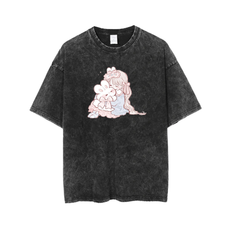 bunny One Size t- shirt Washed 54
