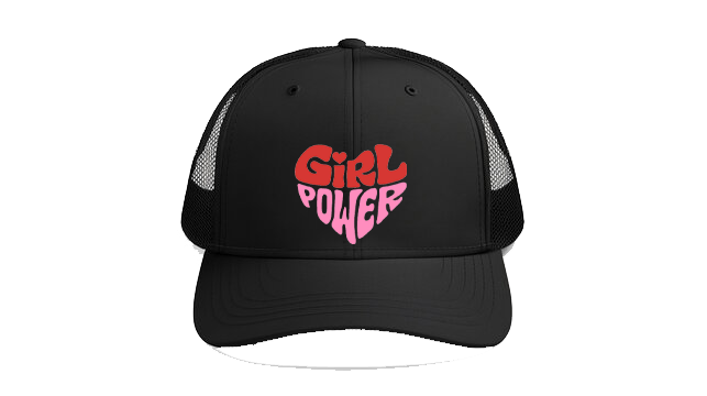 Baseball cap Black GIRL POWER 101
