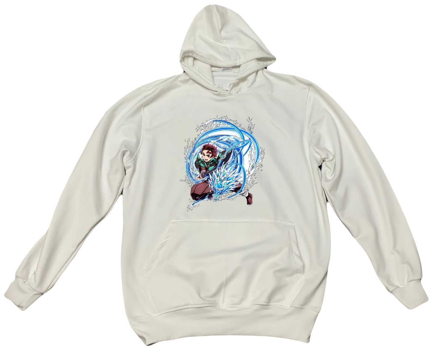 Anime Demon slayer nezuko tanjiro Oversize Hoodie White 54