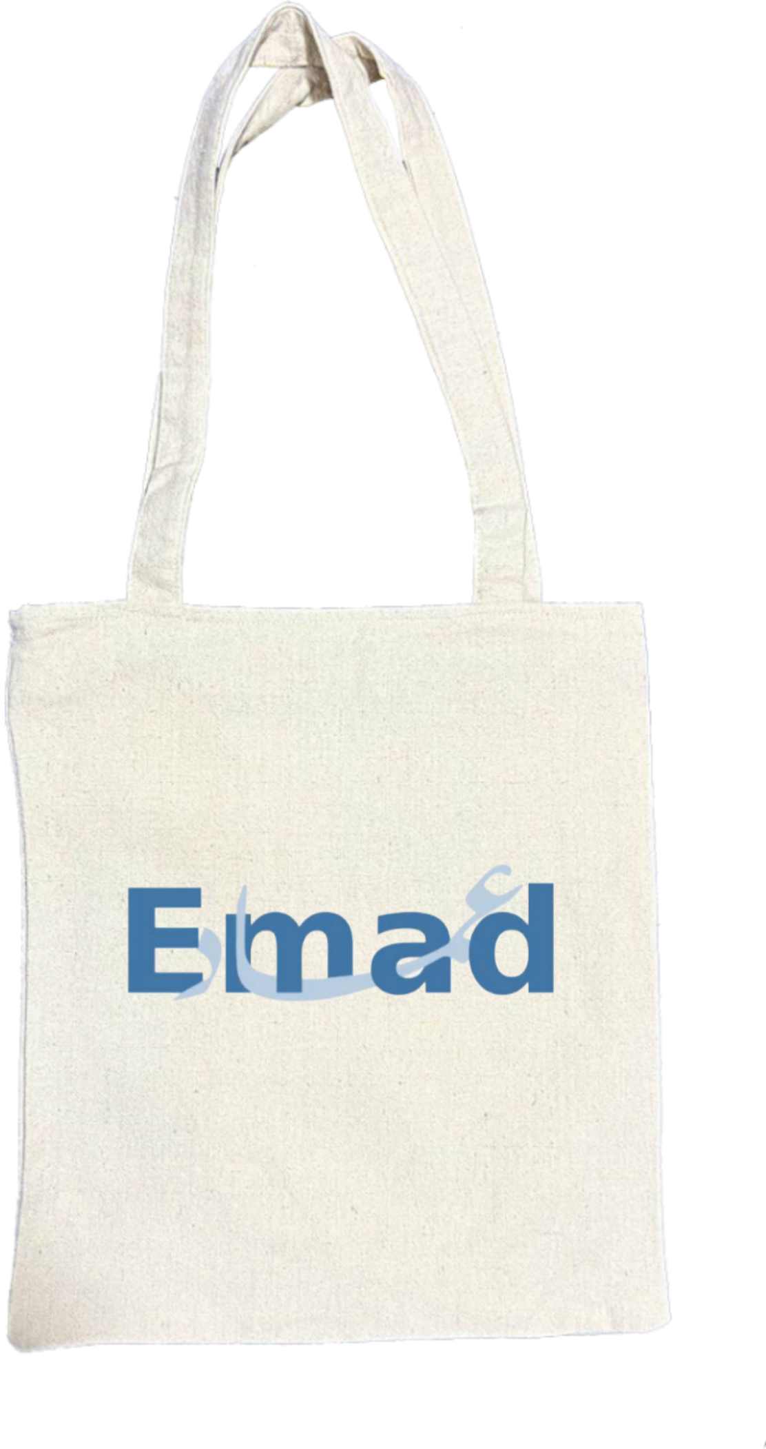 names tote bag beige Emad 55
