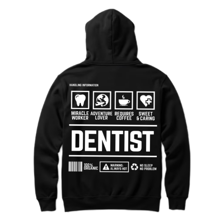 MIRACLE WORKER Back text oversize hoodie back 56