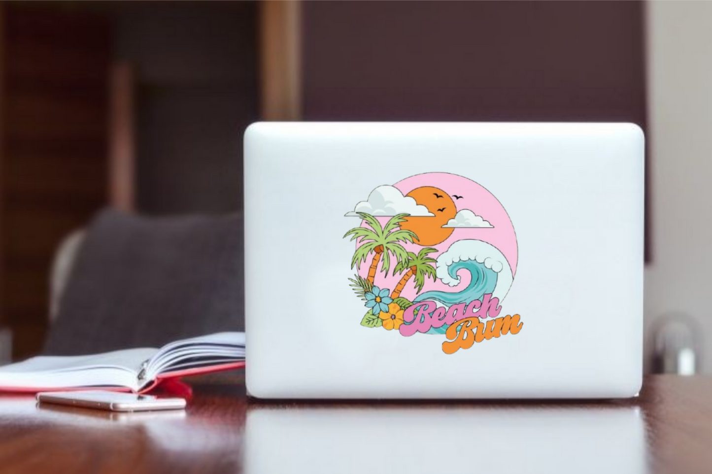 Summer Vibes Laptop Sticker 56