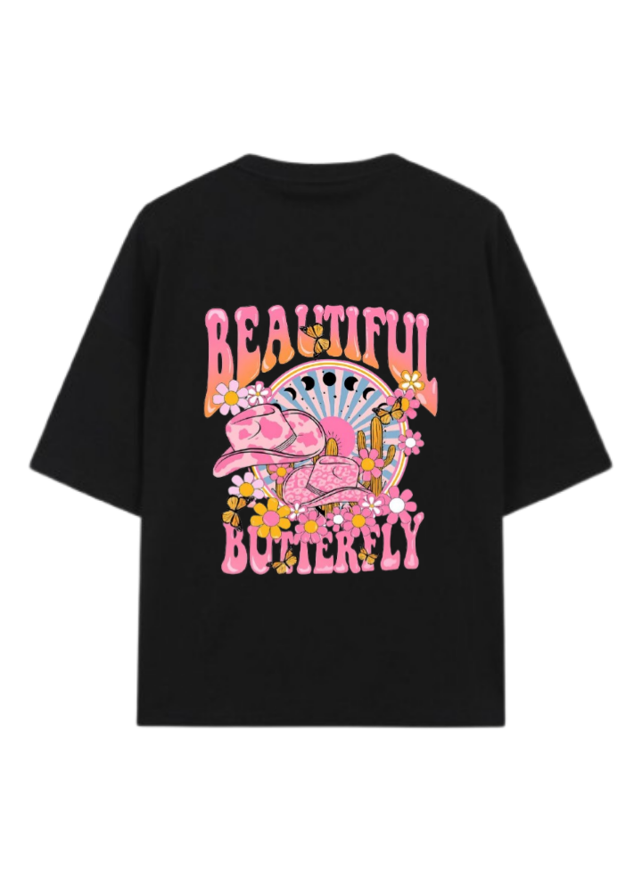 Summer Vibes t- shirt Black Back 56