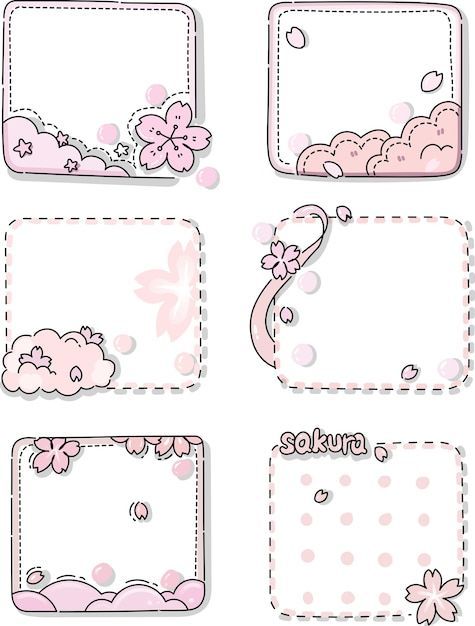Aesthetic Cute Stickers Pack - Waterproof Vinyl Cartoon Decals for Water Bottles, Laptops, Scrapbooking, Kawaii Stationery Supplies sticker journal sticker