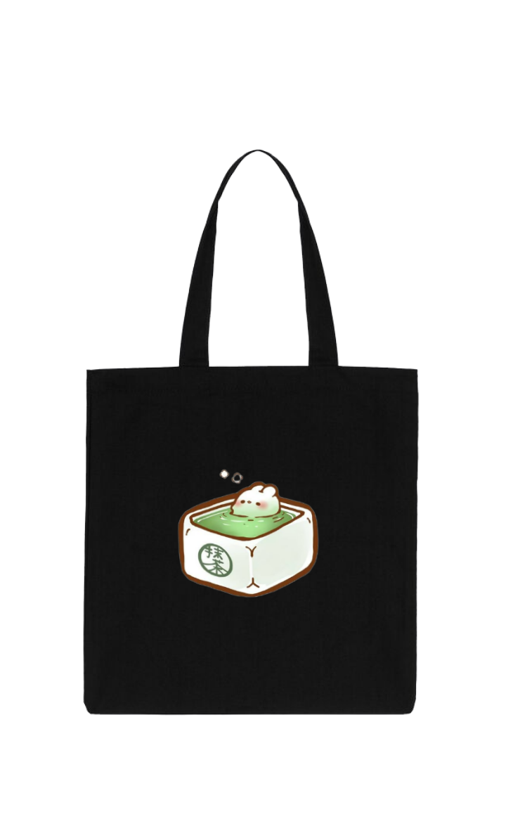 bunny tote bag White 57