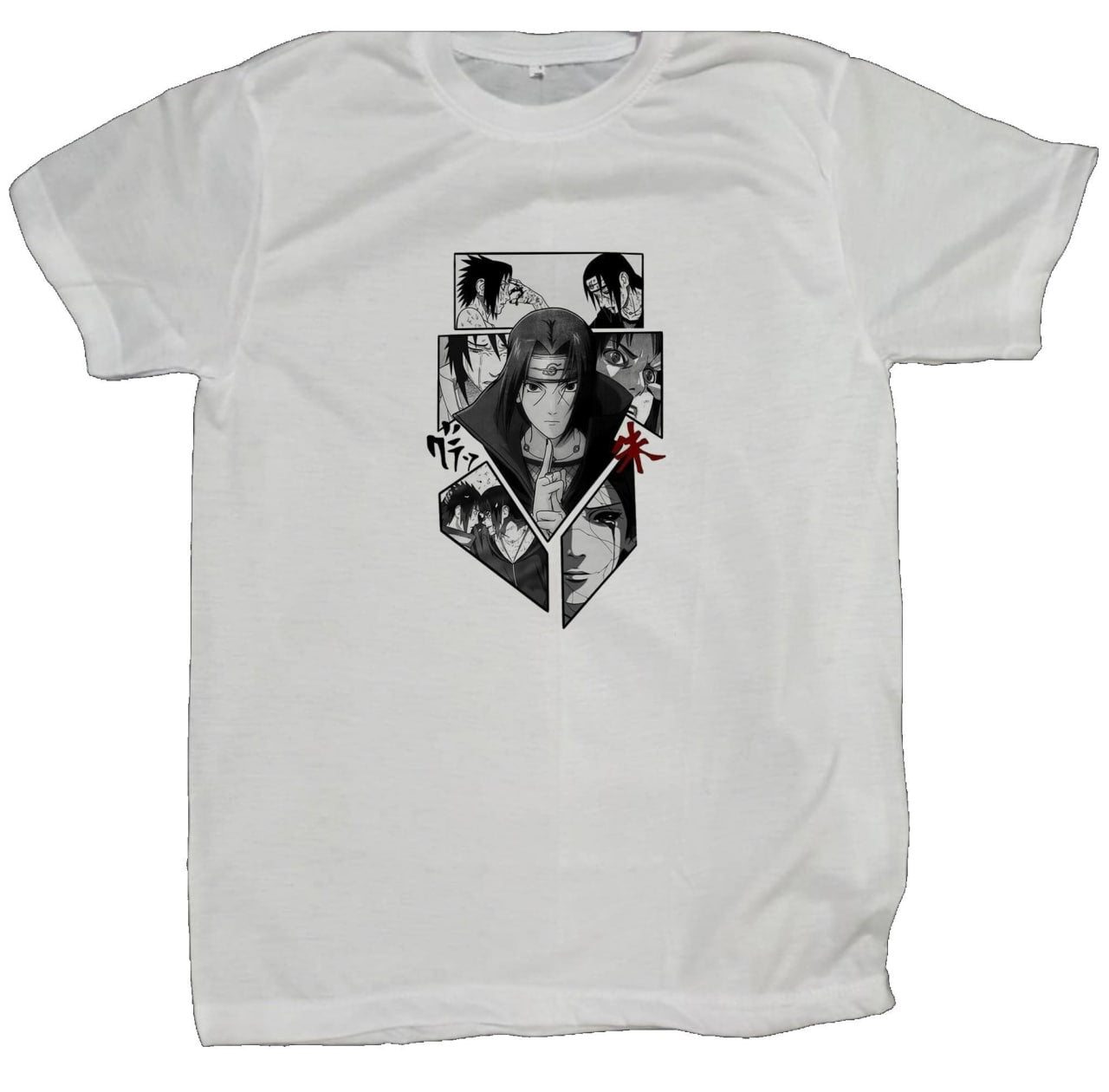 Naruto Shippuden t- shirt fat White 57