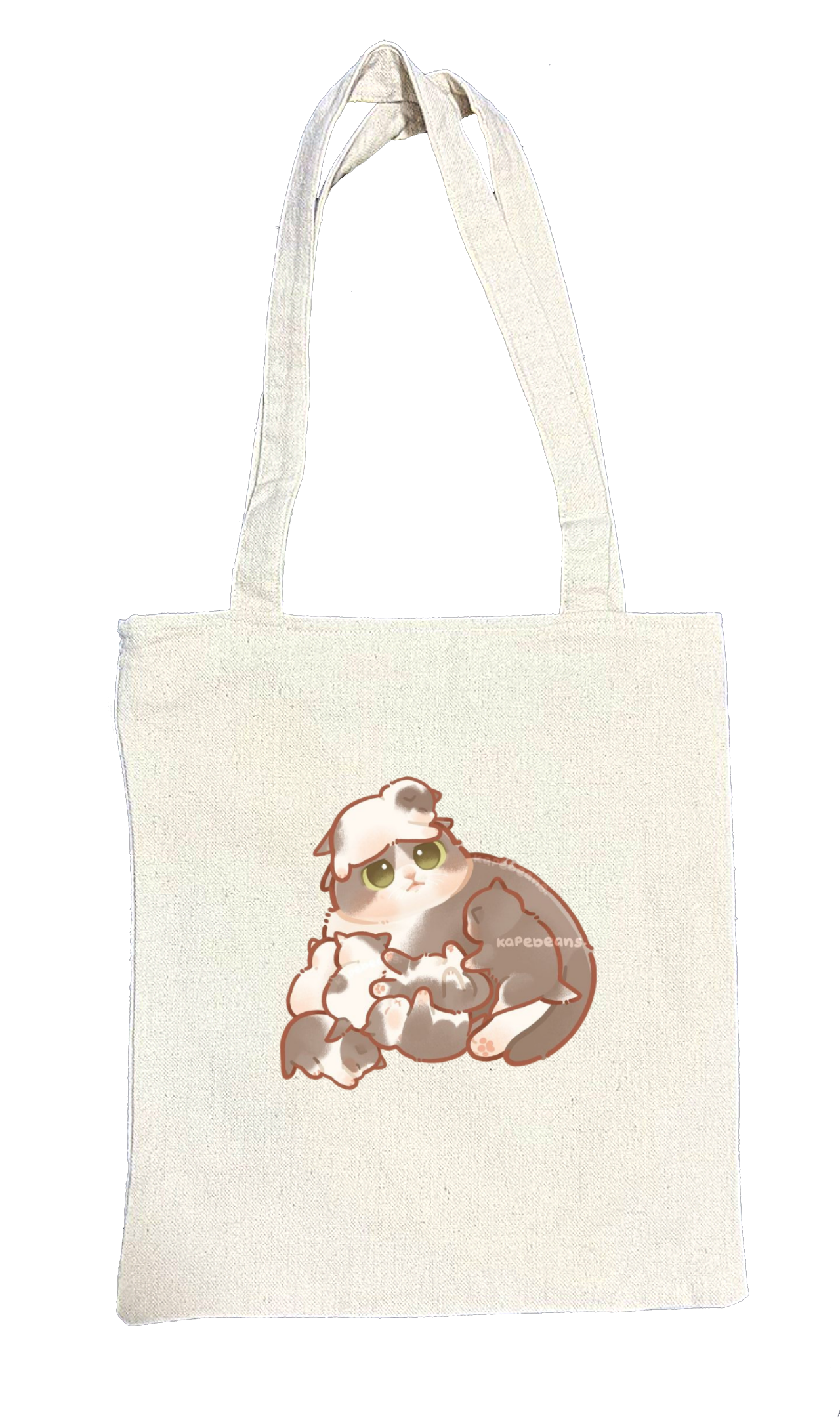 cat tote bag White 58