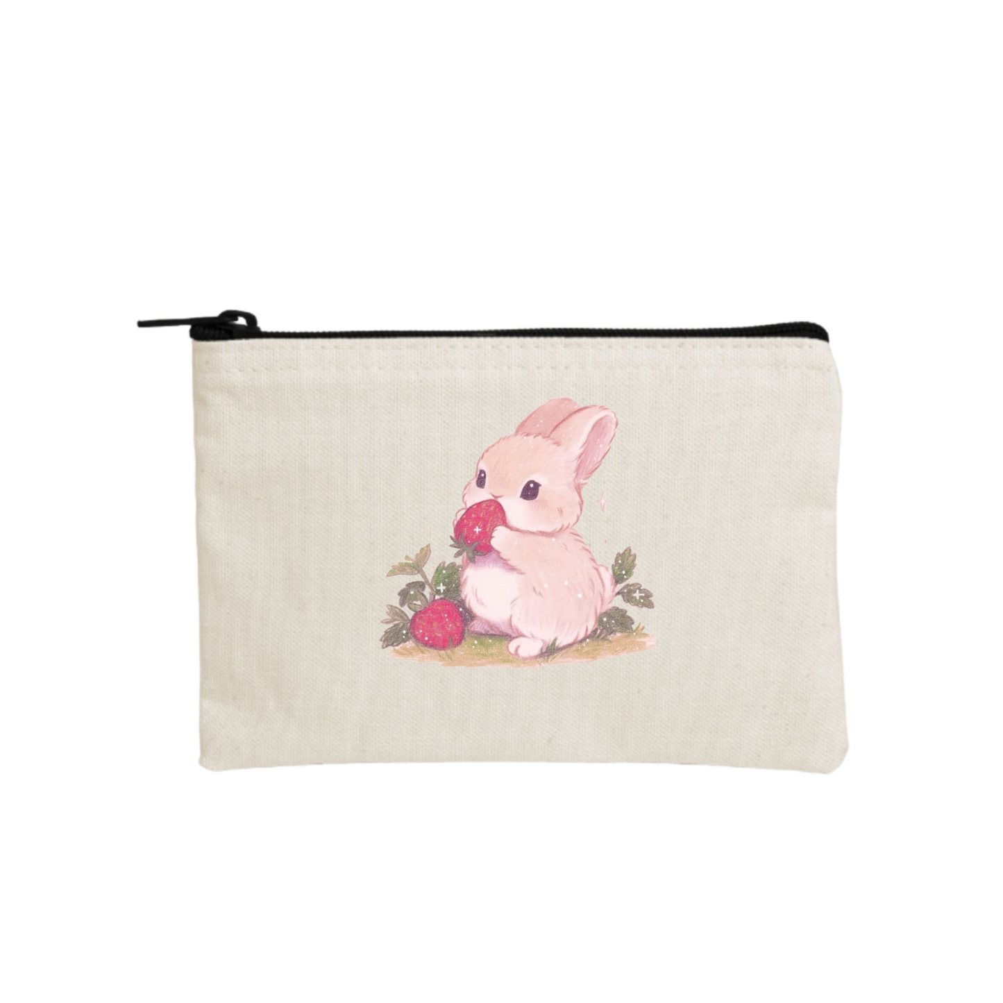bunny wallet pencil case Beige 48