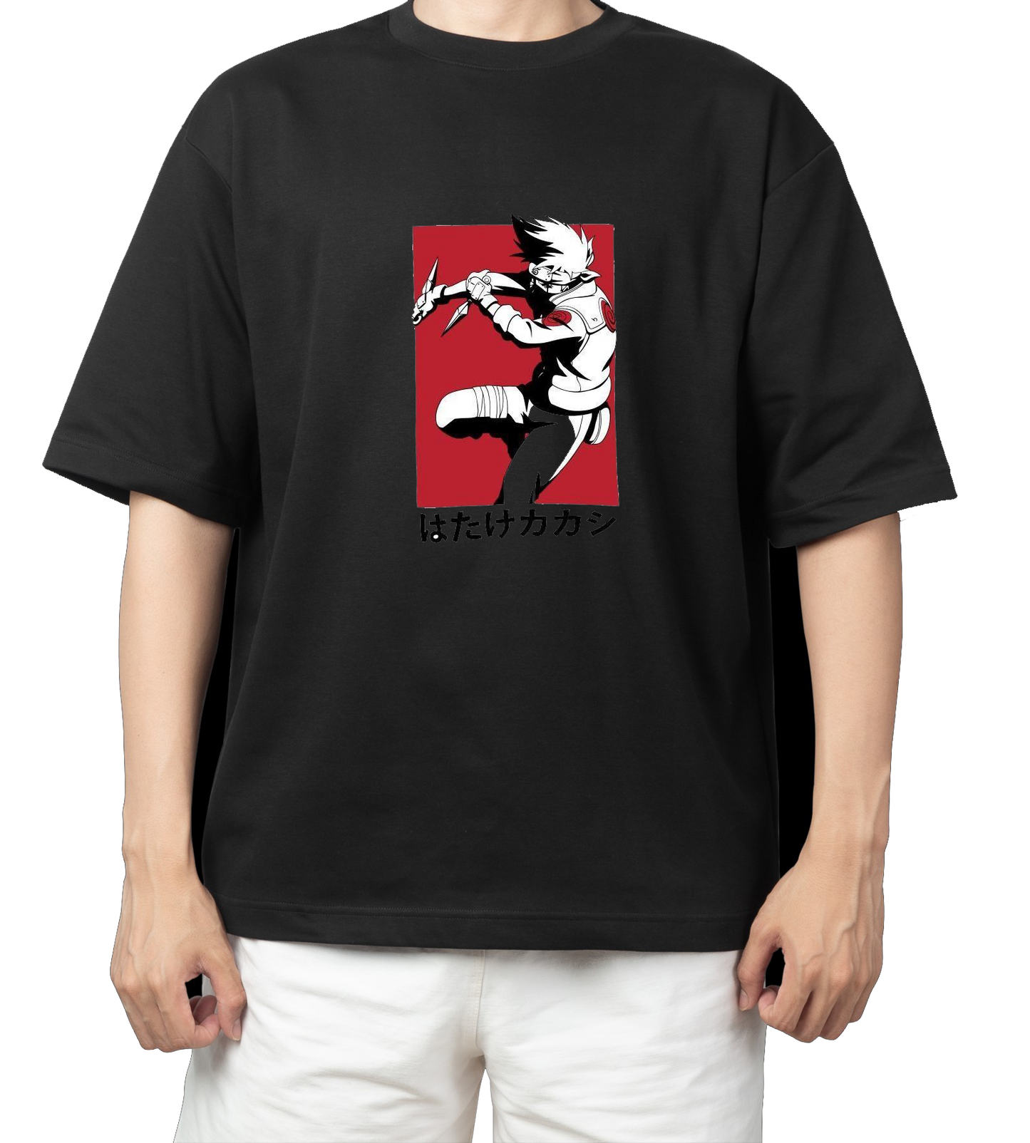 Naruto Shippuden t- shirt One Size Black 58