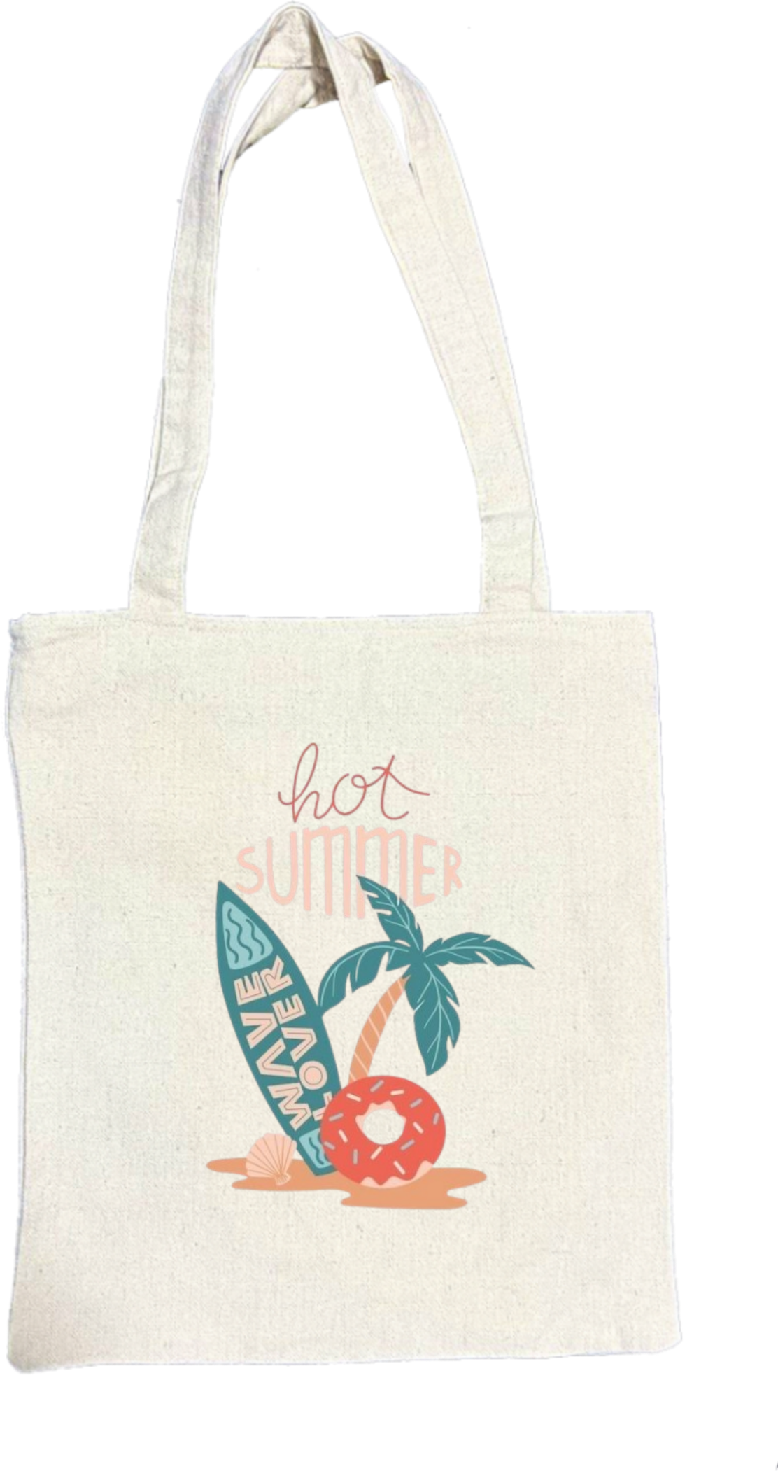 Summer Vibes tote bag Beige 58