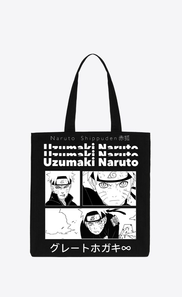 Naruto Shippuden tote bag Black 58
