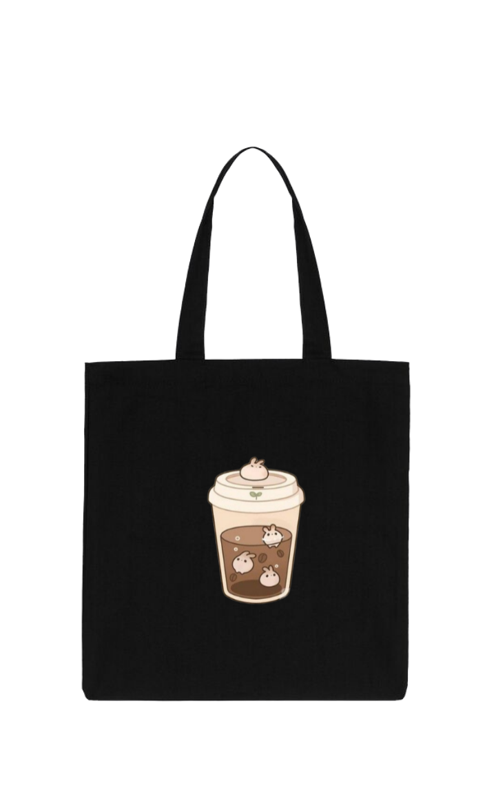 bunny tote bag White 58