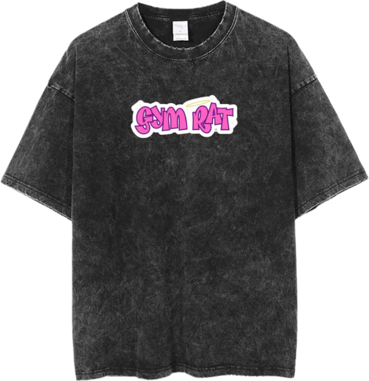 workout gym pilates One Size t- shirt Washed 5