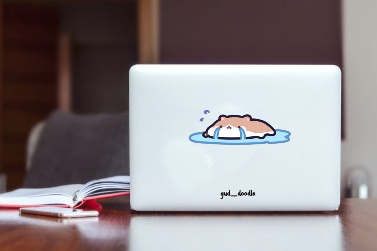hamster Laptop Sticker 5