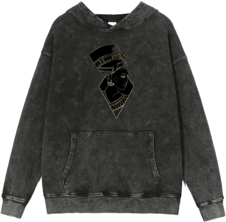 Egypt Over Size hoodie Washed 5