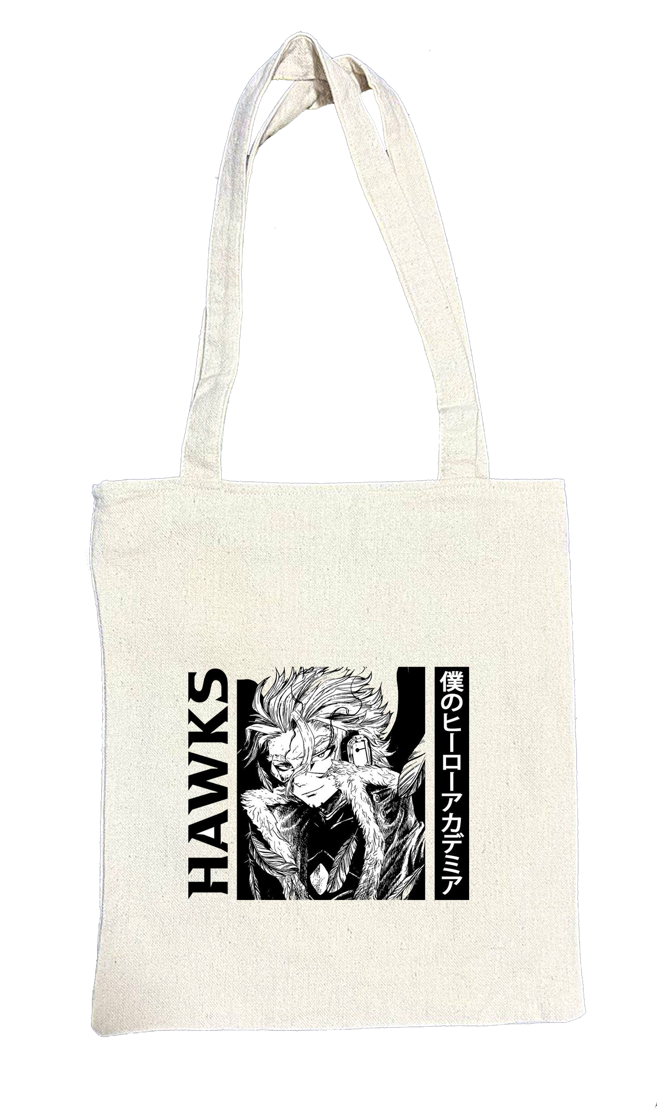 bnha boku no hero academy tote bag beige 5