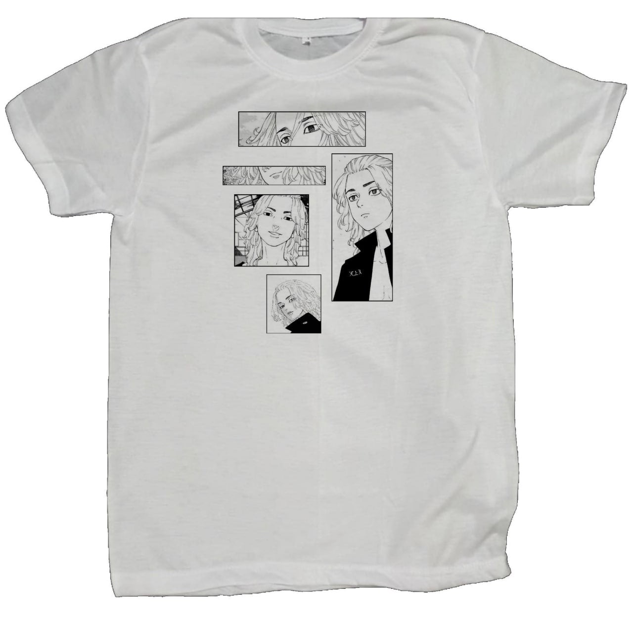 Tokyo Revengers t- shirt fat White 5