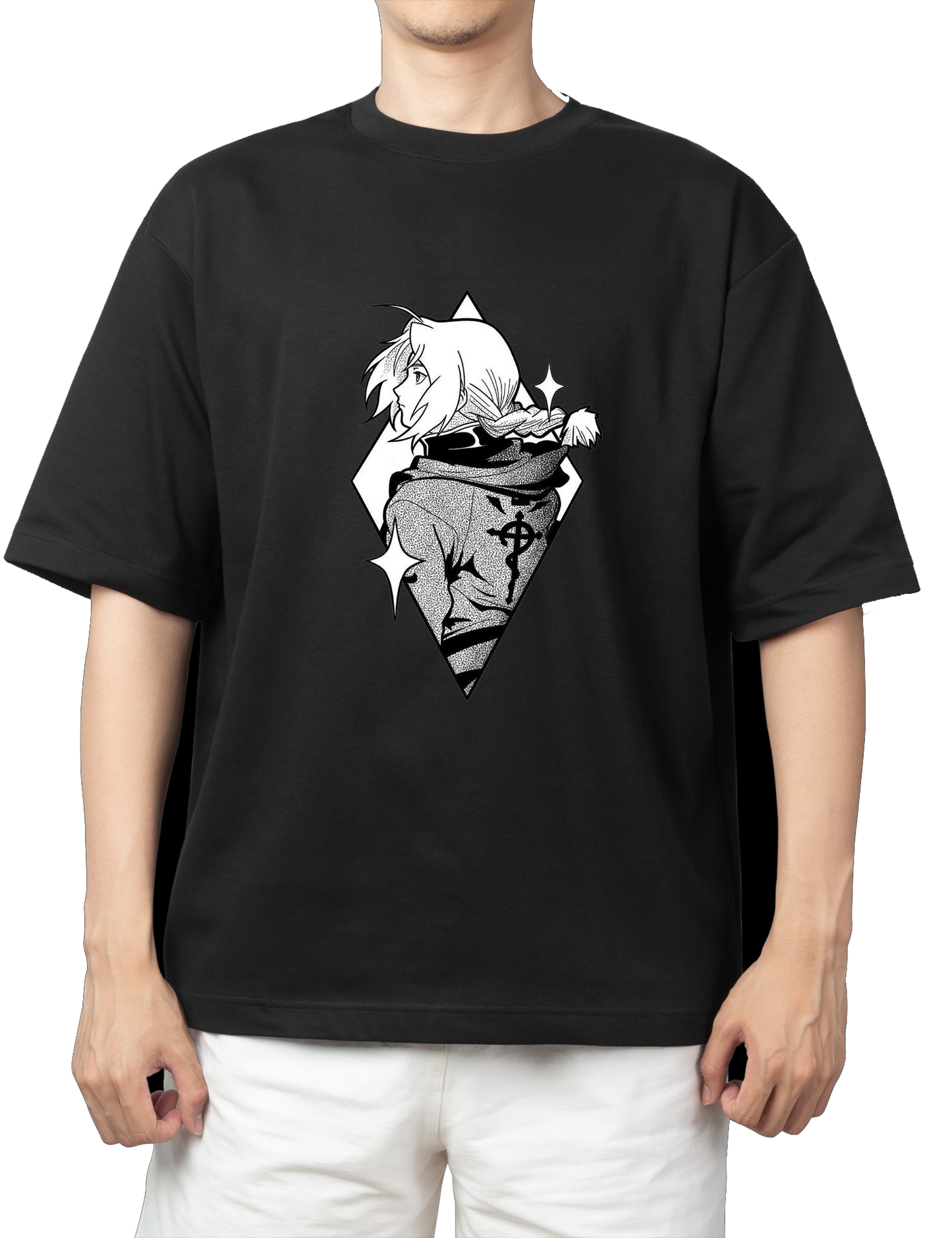 full metal alchamest t- shirt One Size Black 5