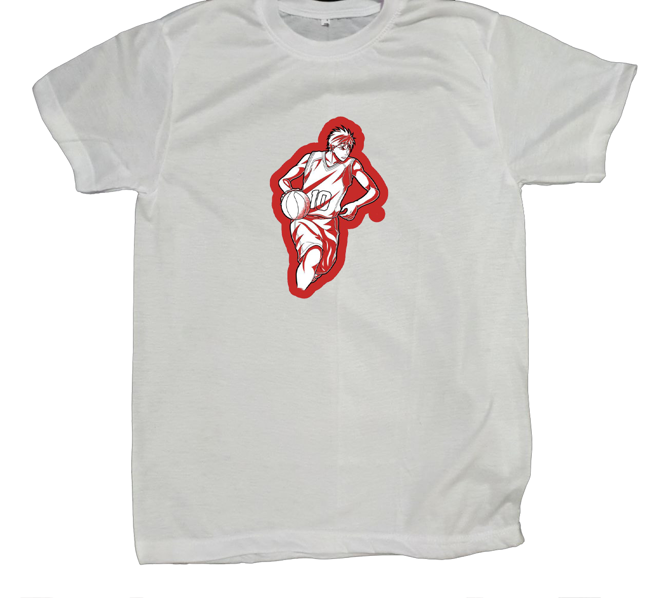 Kuroko's Basketball t- shirt fat White 5