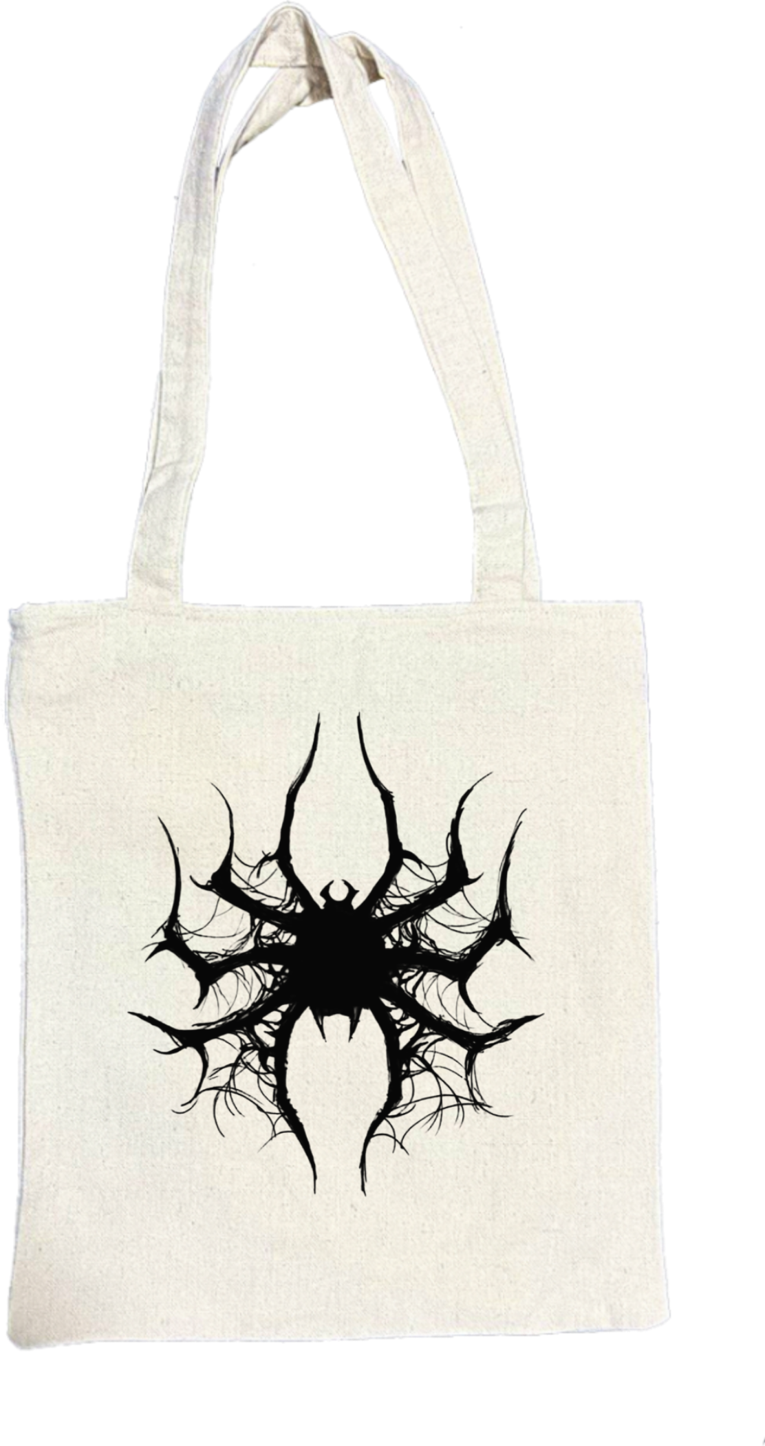 Goth tote bag Beige 16