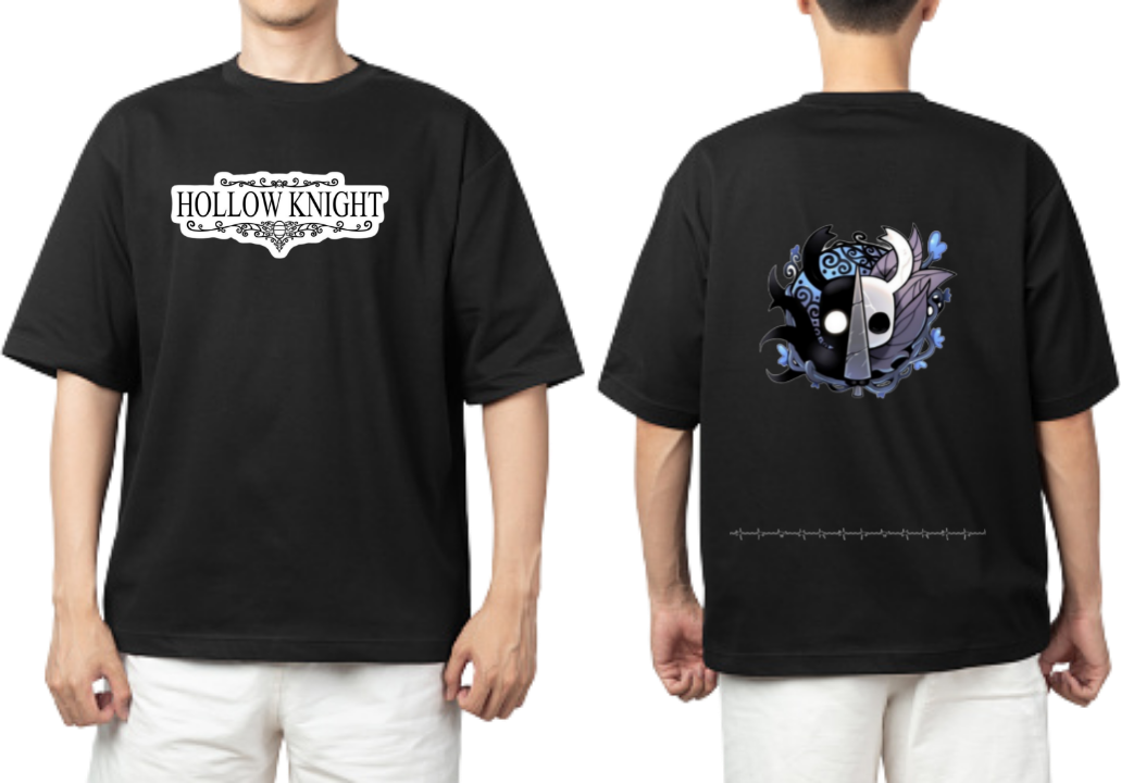 Hollow Knight t- shirt One Size Black Back 5