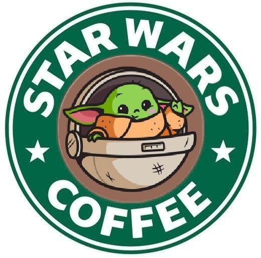 STAR WARS COFFEE Sticker 81