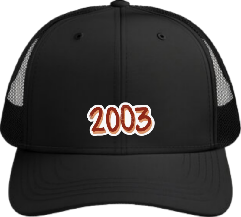 age Baseball cap Black 2003