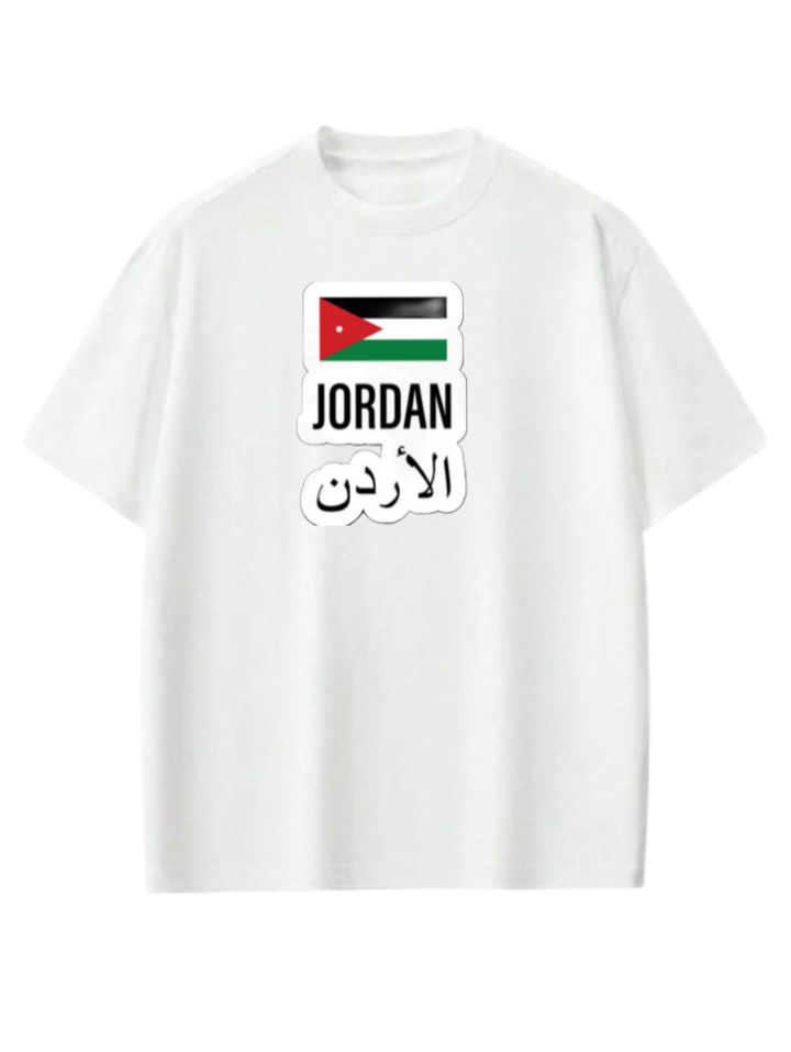 Jordan t- shirt Oversize White 5