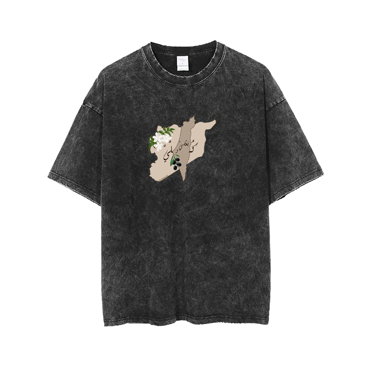 Syria t- shirt One Size Washed 5