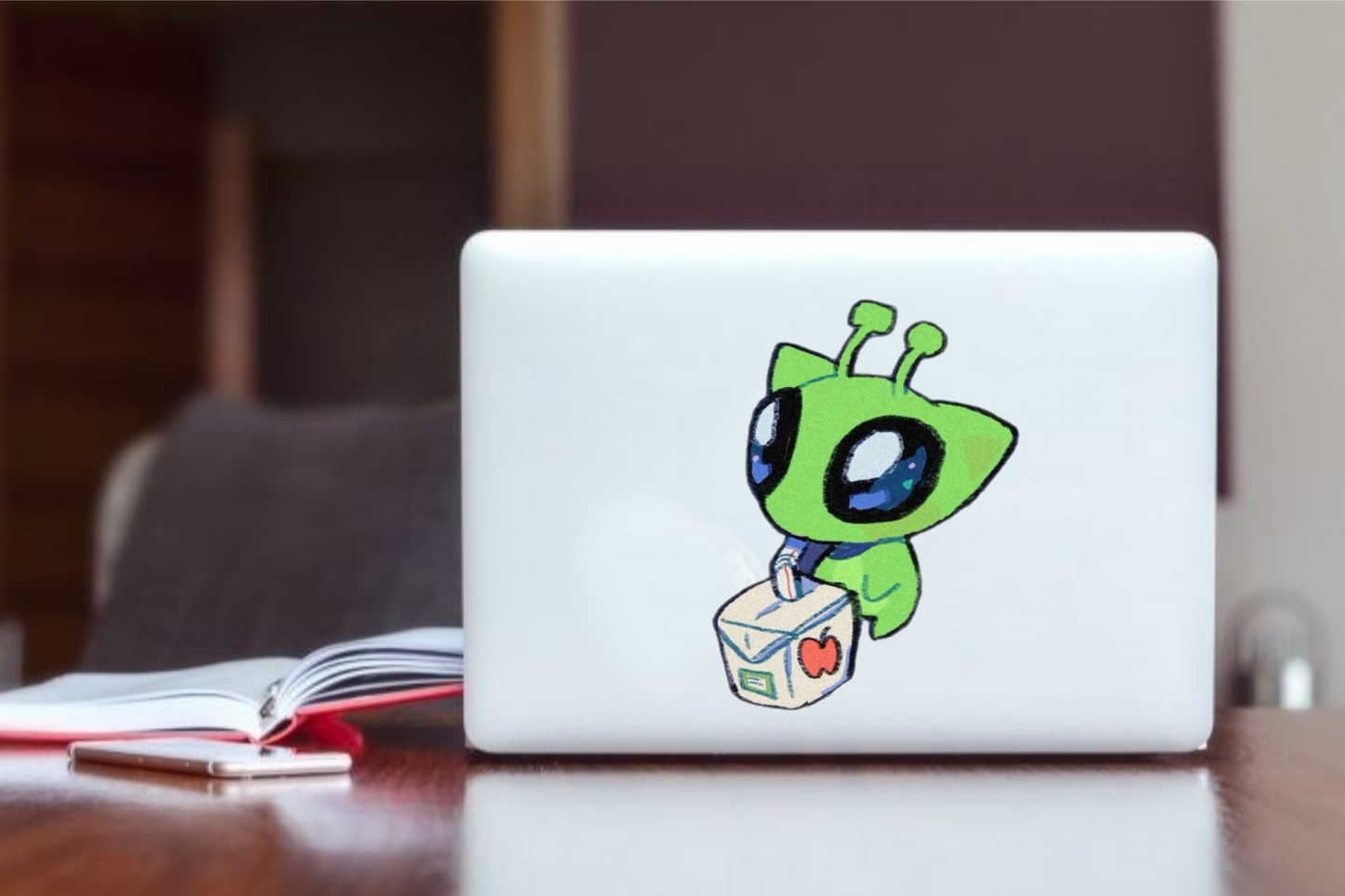 aliens Laptop Sticker 5