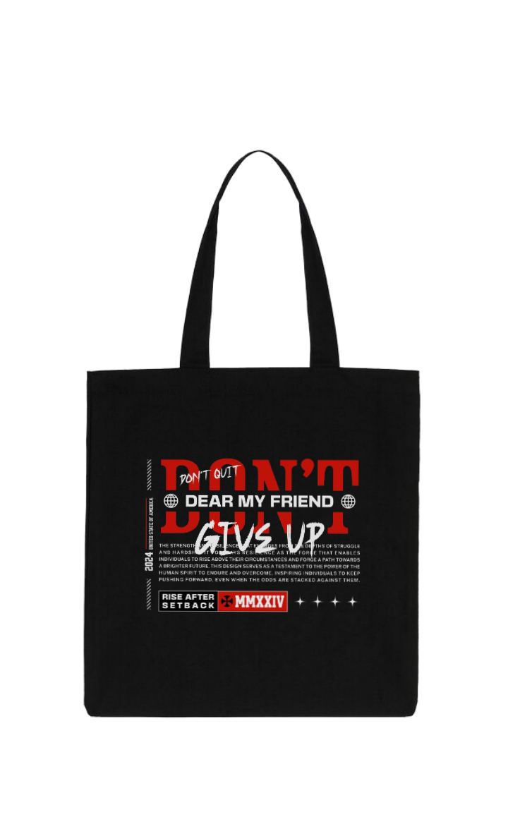 DEAR MY FRIEND tote bag Black 88