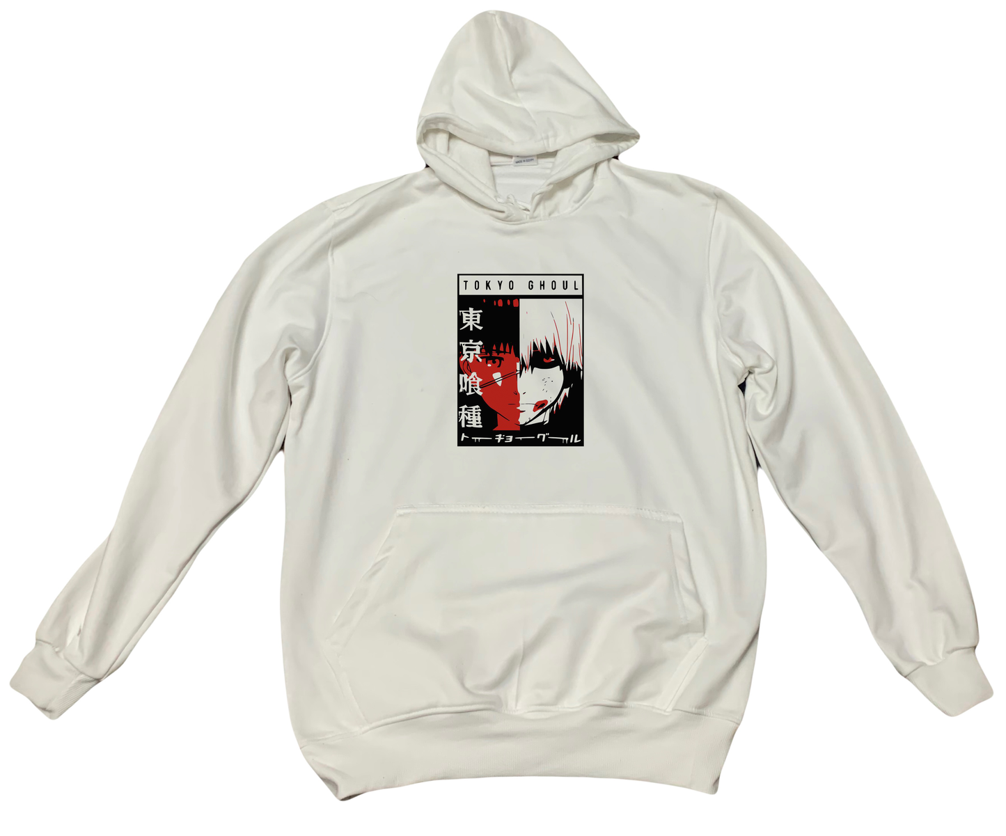 okyo Ghoul One Size hoodie White 24