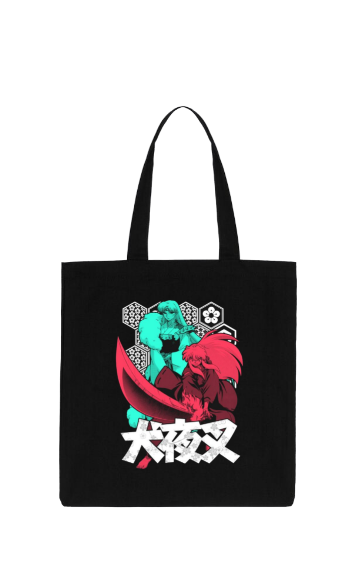Inuyasha tote bag Black 5
