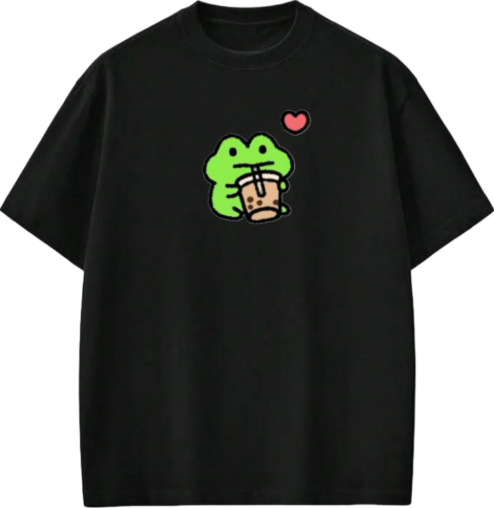 Frog One Size t- shirt Black 5