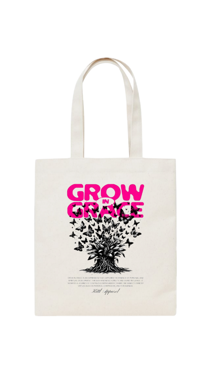 IN GROW GRACE tote bag beige 25