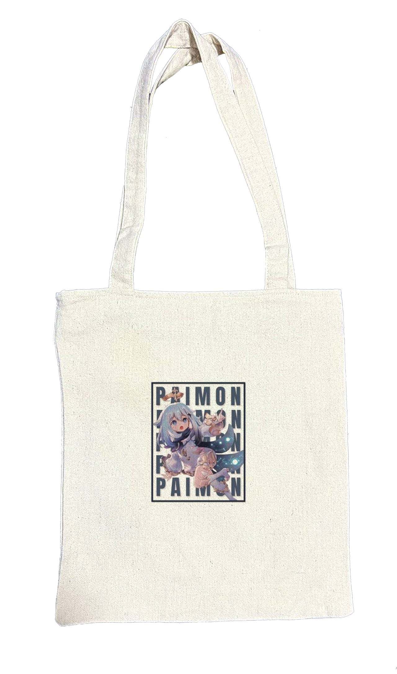 genshin impact Paimon tote bag beige 20