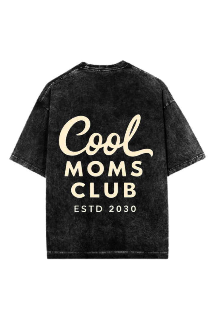 Mom dad parents One Size t- shirt Washed Back 5