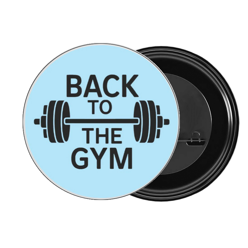 badge pin for bag workout gym pilates 5