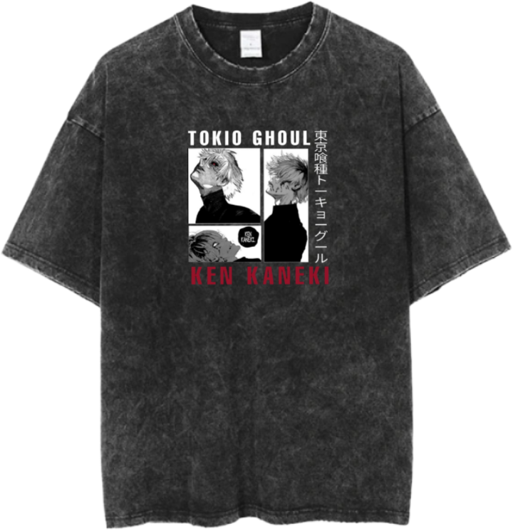 Tokyo ghoul t- shirt One Size Washed 5