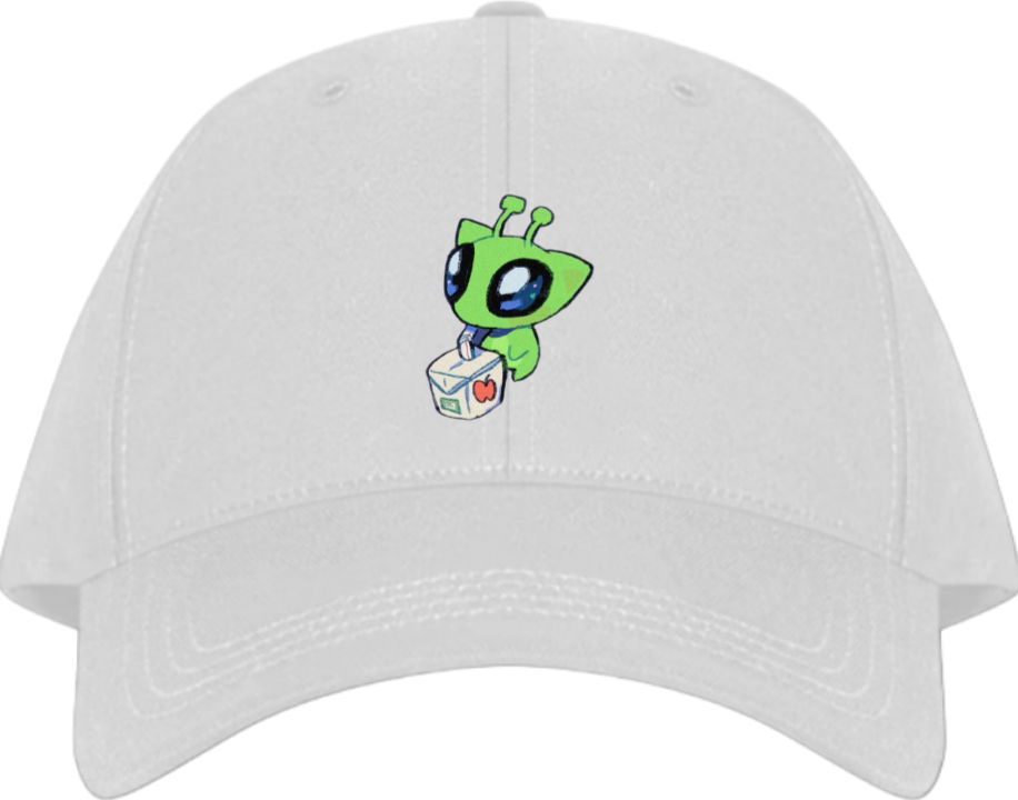 aliens Baseball cap White 5