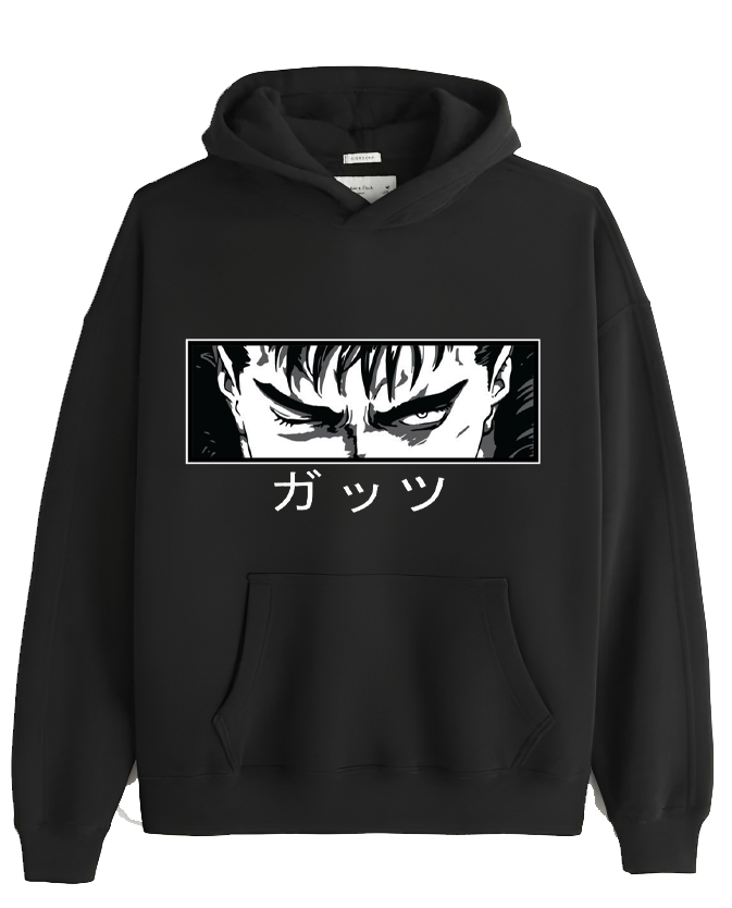 Berserk One Size hoodie Black 5