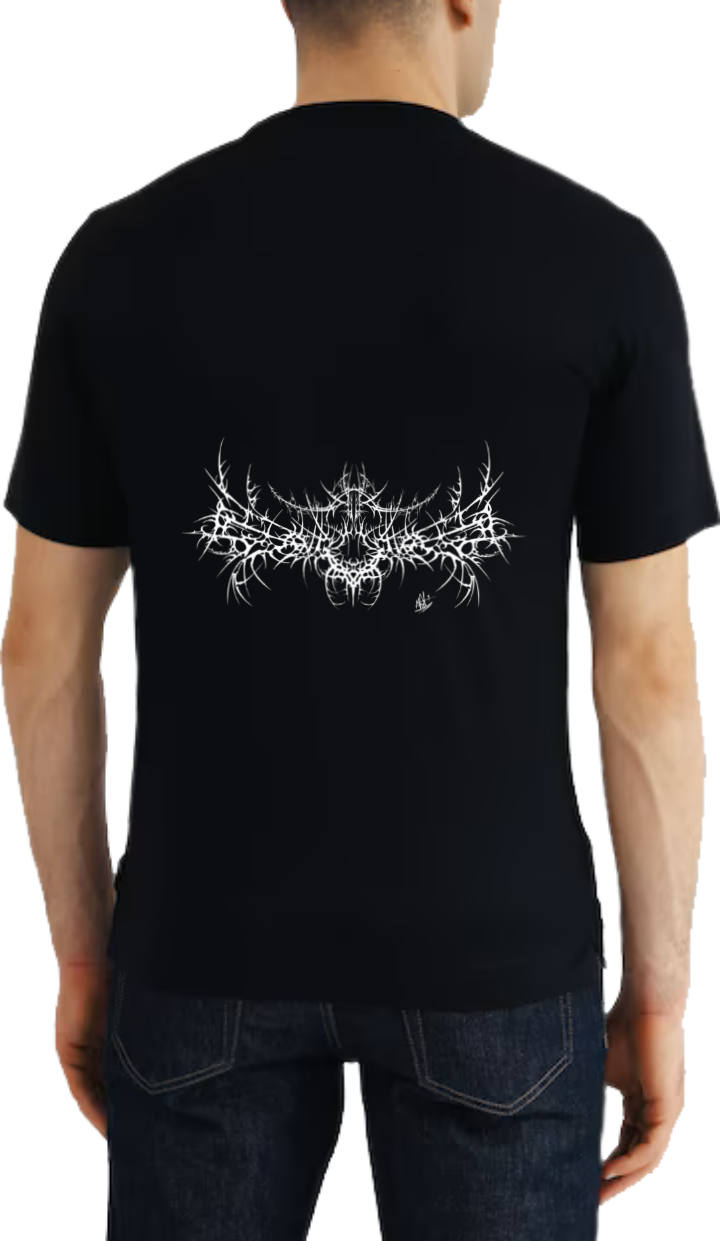 Goth t- shirt Black Back 5