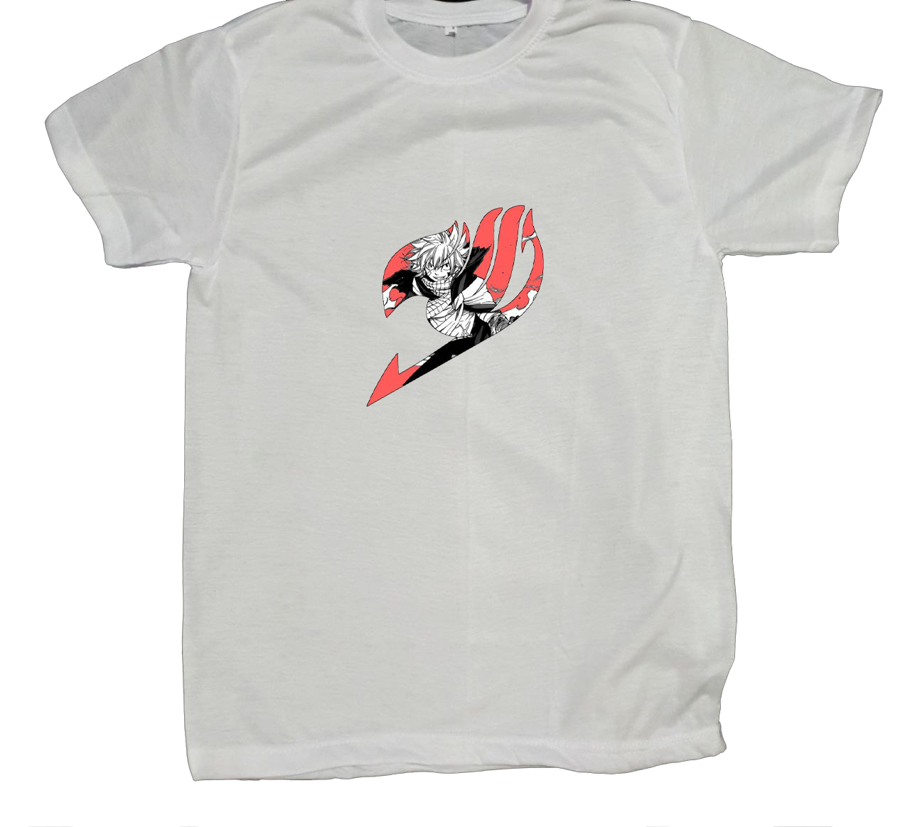 fairy tail t- shirt fat White 5